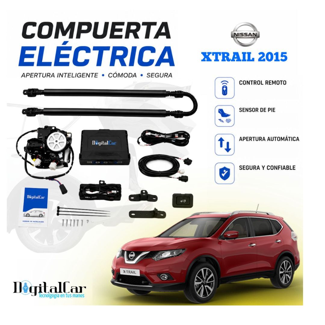 COMPUERTA ELEVADOR DE CAJUELA AUTOMÁTICO NISSAN XTRAIL 2015