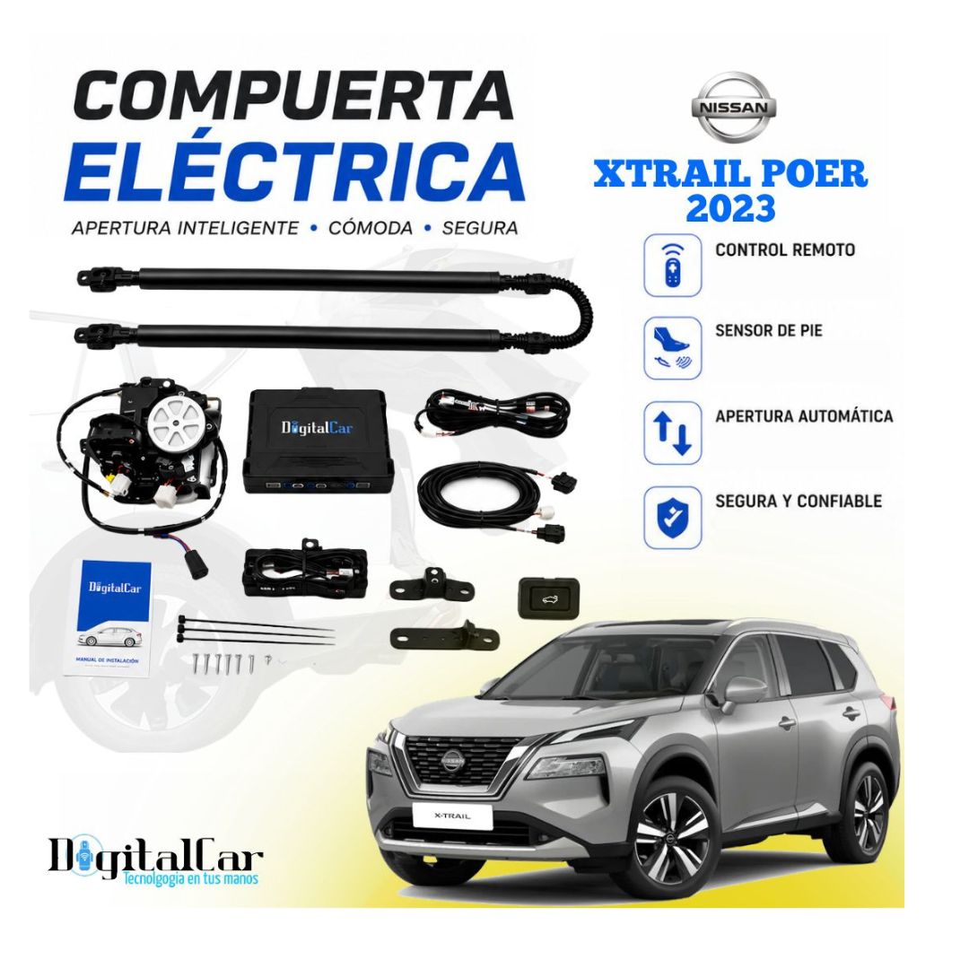 COMPUERTA ELEVADOR DE CAJUELA AUTOMÁTICO NISSAN XTRAIL POWER 2023